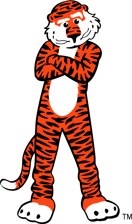 Auburn Tigers 2009-Pres Mascot Logo v2 iron on transfers for clothing